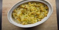 Fish Pie with easy cheese sauce