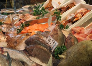 Fish market in Cardiff