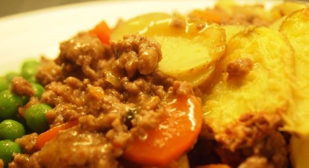 Healthy cottage pie