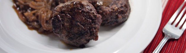 Faggots on the plate