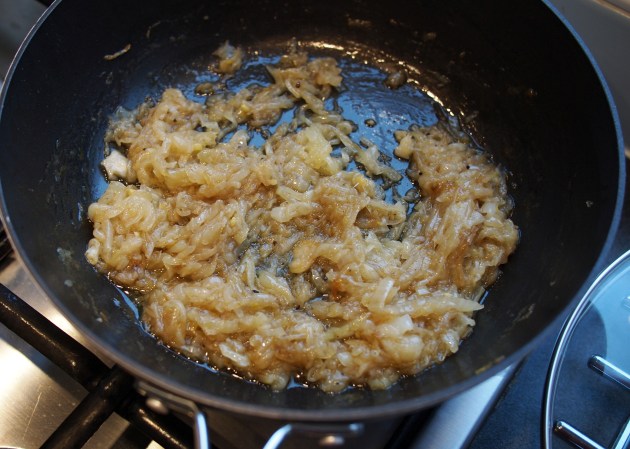 Onion tarts - fresh from the oven