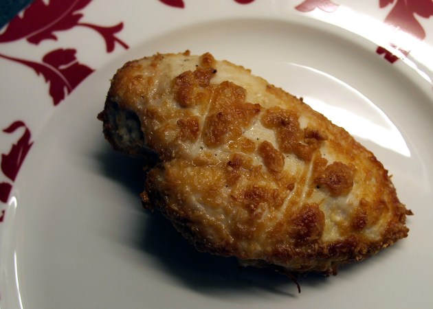 Crispy parmesan chicken