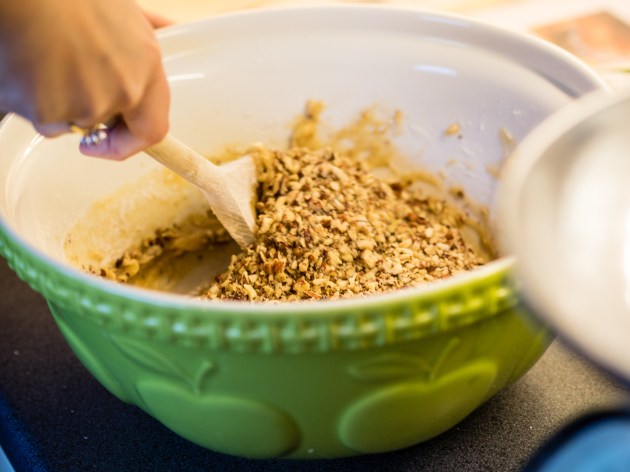 Banana nut muffins mix